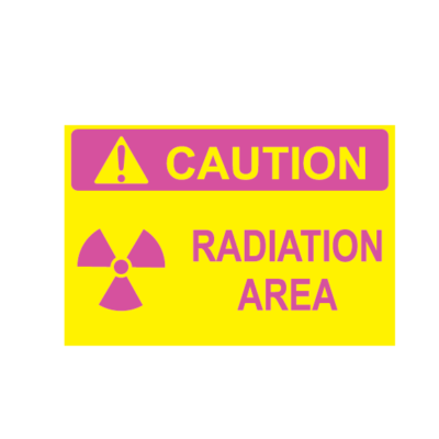 CAUTION RADIATION AREA