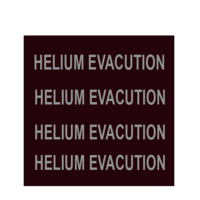 HELIUM EVACUATION