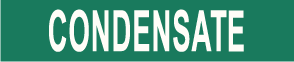 PIPE MARKER- CONDENSATE