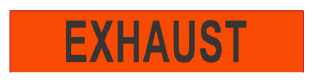PIPE MARKER- EXHAUST