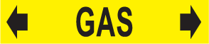 Pipe Marker- Gas