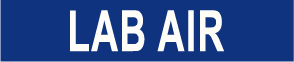 PIPE MARKER- LAB AIR