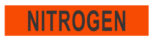 PIPE MARKER-NITROGEN