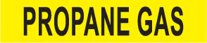 PIPE MARKER- PROPANE GAS