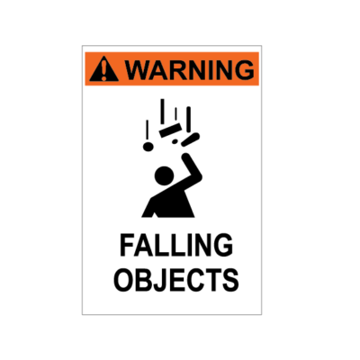 Warning falling objects