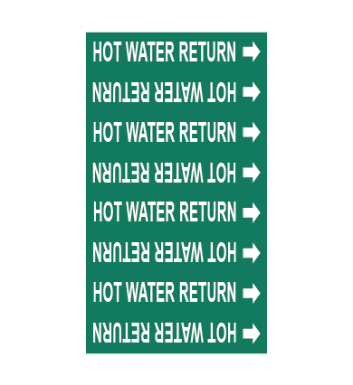 Hot water return 589