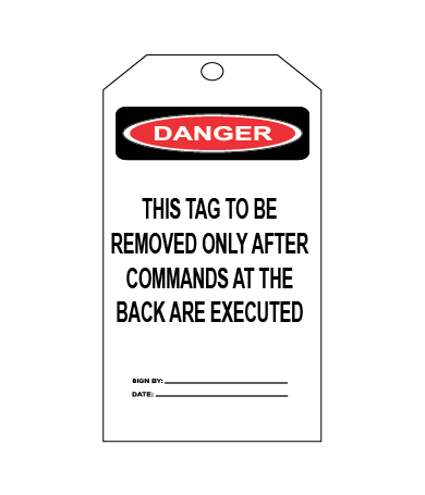 COMMANDS AT THE BACK