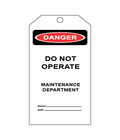 DO NOT OPERATE