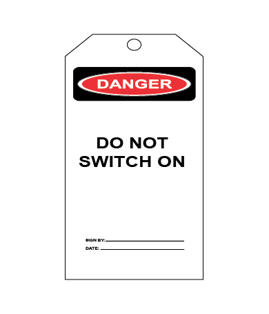 DO NOT SWITCH ON