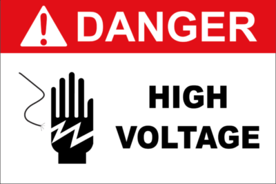 Danger High Voltage