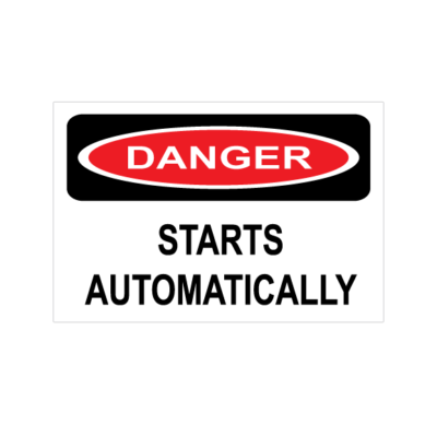 Danger Starts Automatically