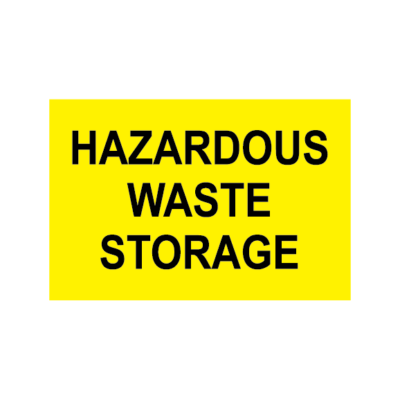 Hazardous Waste Storage