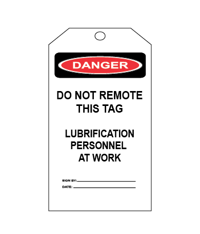 LUBRIFICATION PERSONNEL AT WORK