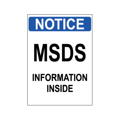 MSDS Information Inside