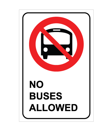 No Buses Allowed