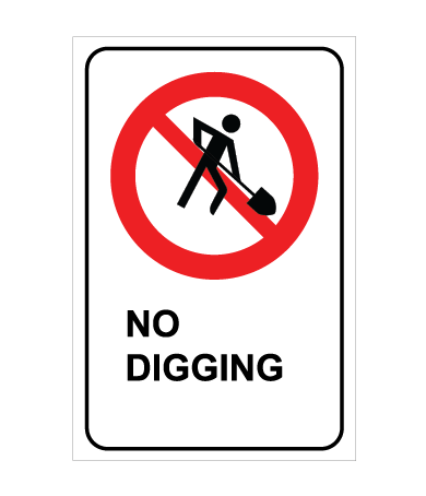 No Digging