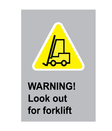 Warning Forklift